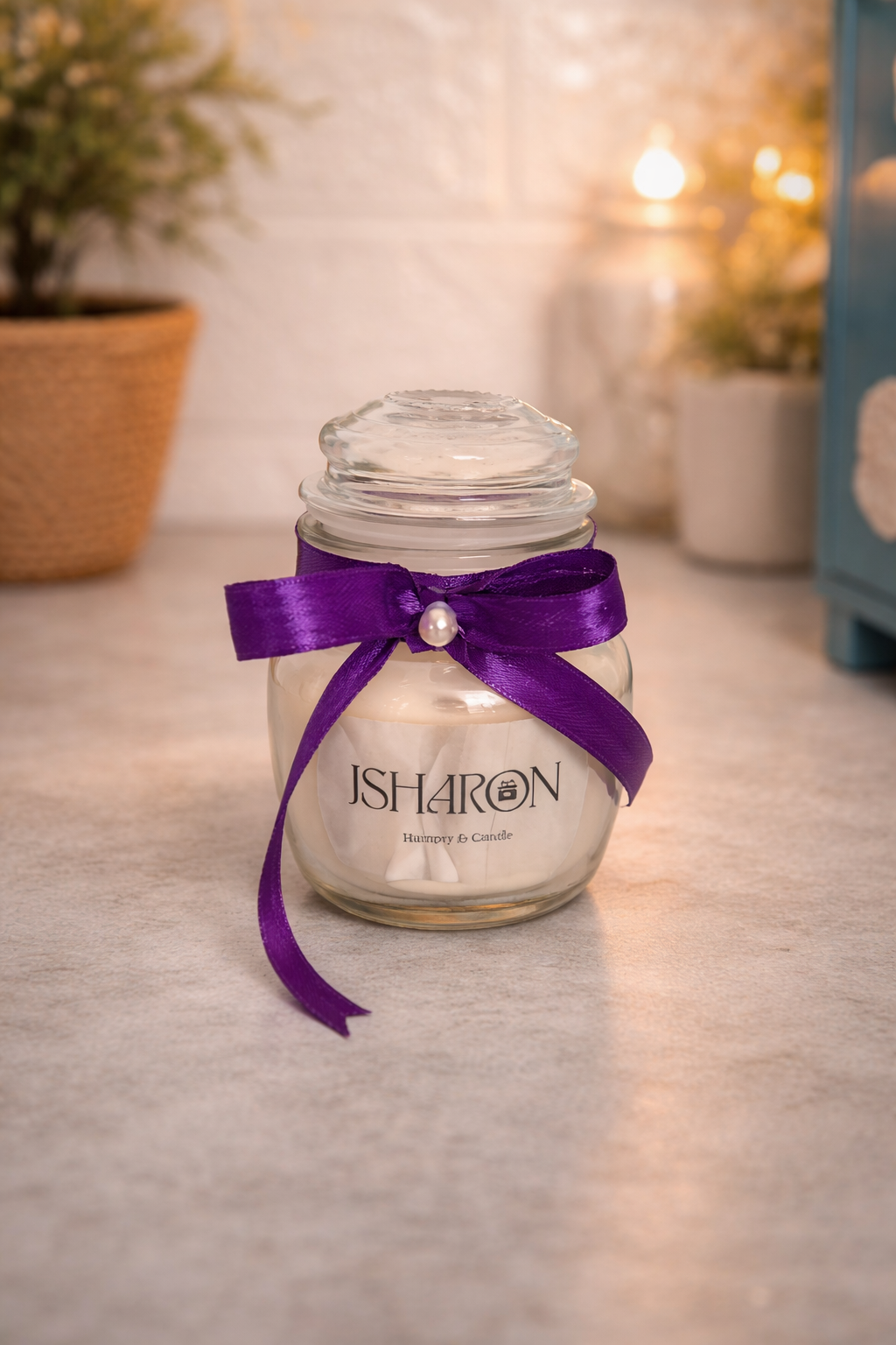 Secret verse jar candle 